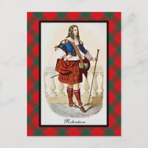 Cartão postal Clan Robertson Scottish Dreams