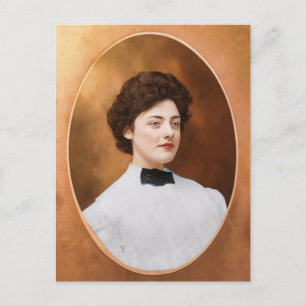 Cartão Postal Clara "Claire" Sage Talla Johnson 1909