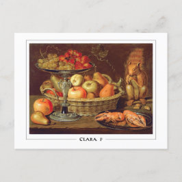 Cartão Postal Clara Peeters #11 - Cartão-postal de arte