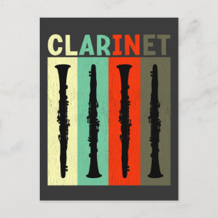 Cartão Postal Clarinet