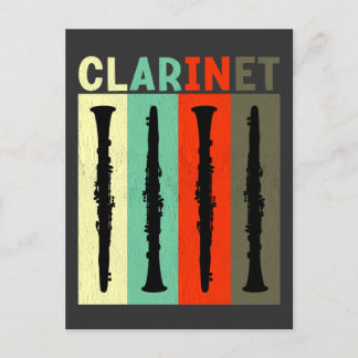 Cartão Postal Clarinet