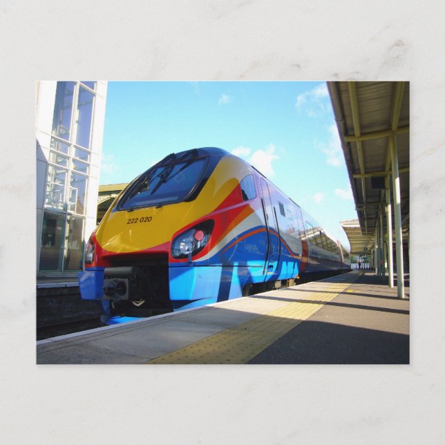 Cartão Postal Classe 222 (Frente)