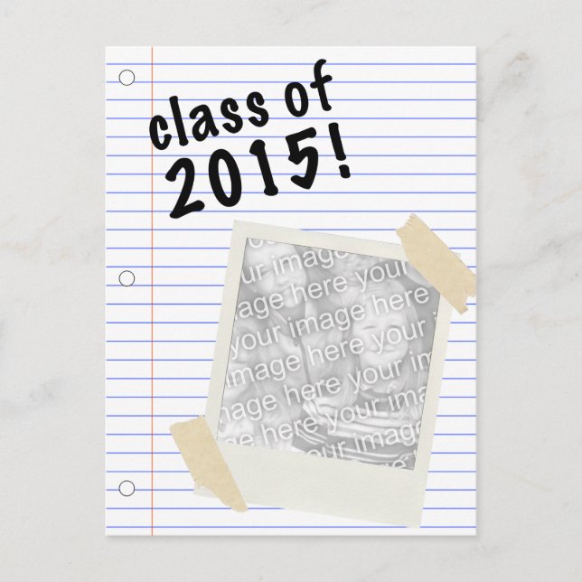 Cartão Postal classe de 2015 (Frente)