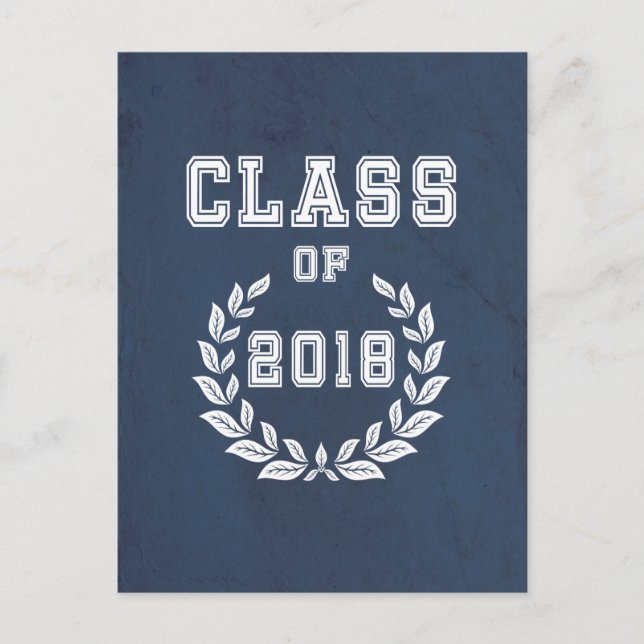 Cartão Postal Classe de 2018 (Frente)