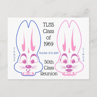 Cartão Postal Classe TLHS comemorativa da 50ª Reunião de 1969