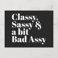 Clássica, Sassy e Má Coisa Engraçada