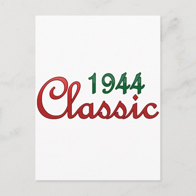 Cartão Postal Clássico 1944 (Frente)