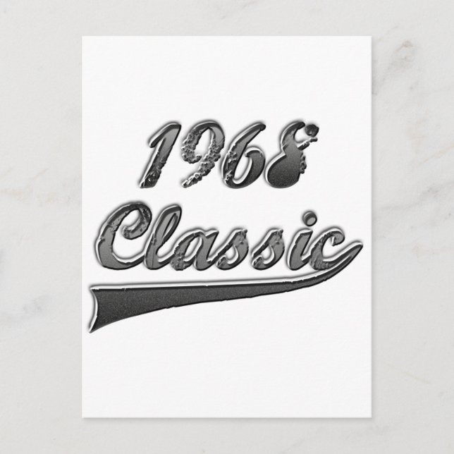 Cartão Postal Clássico 1968 (Frente)