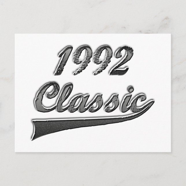 Cartão Postal Clássico 1992 (Frente)