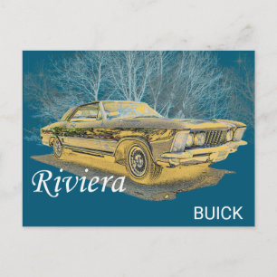 Cartão Postal Clássico Buick Riviera