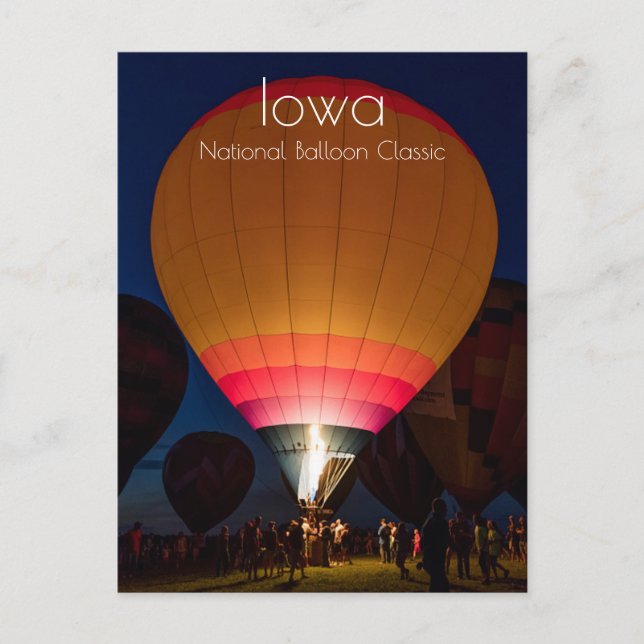 Cartão Postal Clássico do Balão Nacional (Frente)