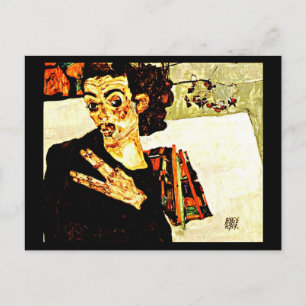 Cartão postal clássico/Vintage-Egon Schiele 29