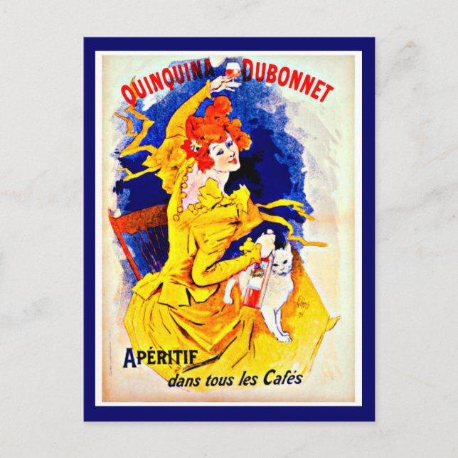 Cartão postal clássico/Vintage-Jules Chéret 3 (Frente)