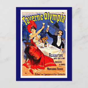 Cartão postal clássico/Vintage-Jules Chéret 4