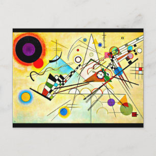 Cartão postal clássico/Vintage-Wassily Kandinsky