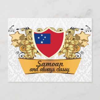Cartão Postal Classy Samoan