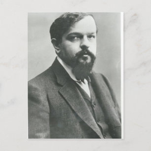 Cartão Postal Claude Debussy