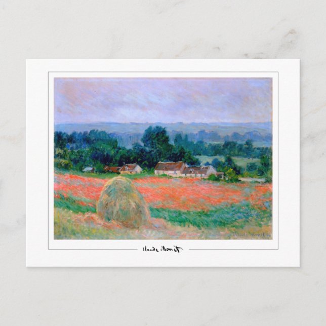 Cartão Postal Claude Monet #160-2 - Arte Refinada (Frente)