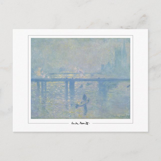 Cartão Postal Claude Monet #27-2 - Arte Refinada (Frente)