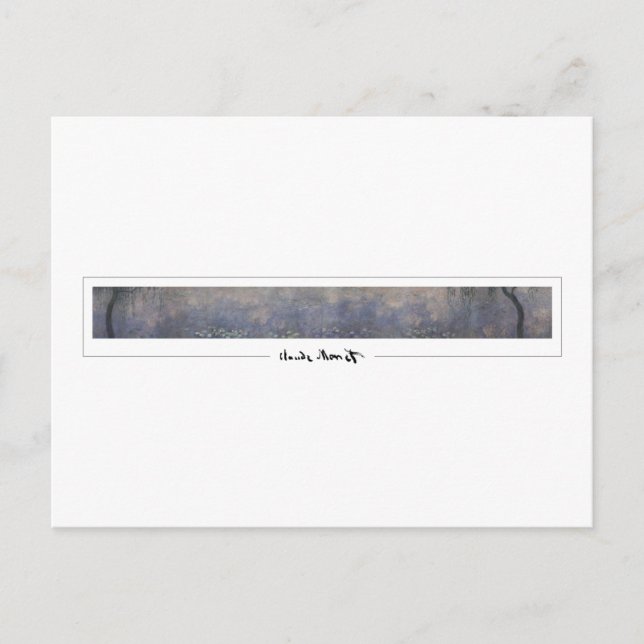 Cartão Postal Claude Monet #297-2 - Belas Artes (Frente)