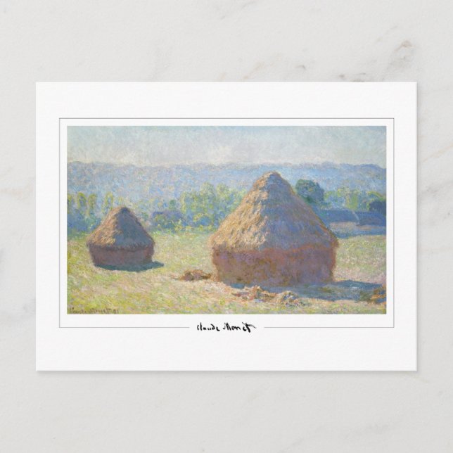 Cartão Postal Claude Monet #31 - Arte Refinada (Frente)