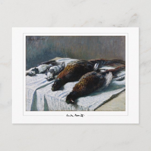 Cartão Postal Claude Monet #44-2 - Belas Artes (Frente)