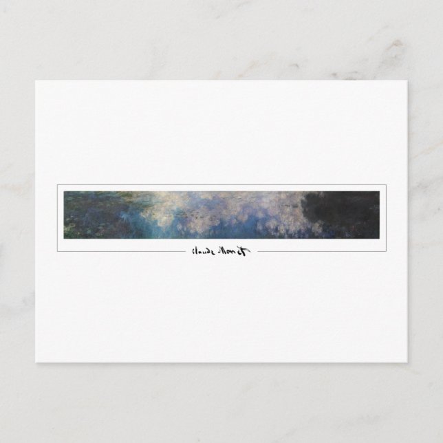 Cartão Postal Claude Monet #466-2 - Arte fina (Frente)