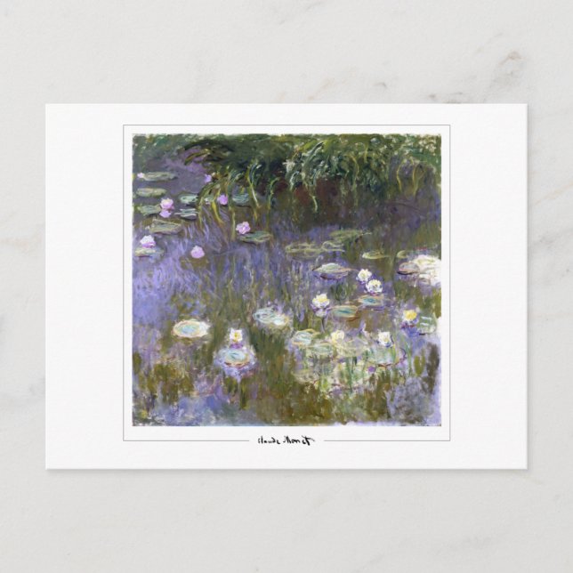 Cartão Postal Claude Monet #46-2 - Arte Refinada (Frente)