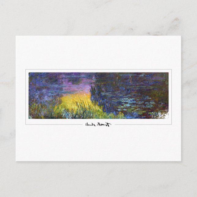 Cartão Postal Claude Monet #485 - Arte Refinada (Frente)