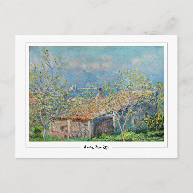 Cartão Postal Claude Monet #50-2 - Arte Refinada (Frente)