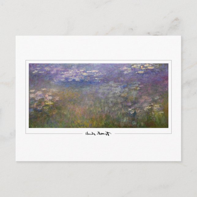 Cartão Postal Claude Monet #551-2 - Arte Refinada (Frente)
