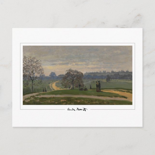 Cartão Postal Claude Monet #574-2 - Arte Refinada (Frente)