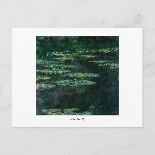 Cartão Postal Claude Monet #5-2 - Arte Refinada (Frente)