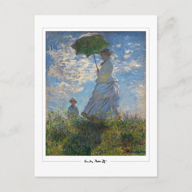 Cartão Postal Claude Monet #7-2 - Belas Artes (Frente)
