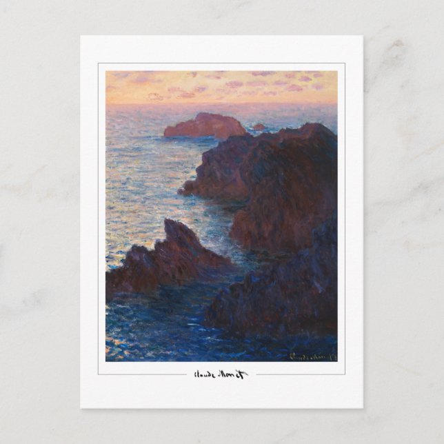 Cartão Postal Claude Monet #9 - Arte Refinada (Frente)
