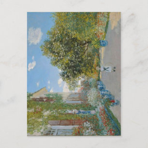 Cartão Postal Claude Monet A Casa do Artista na Argentina em 187