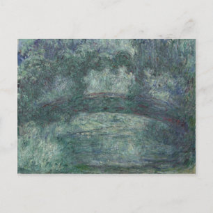 Cartão Postal Claude Monet - A ponte japonesa