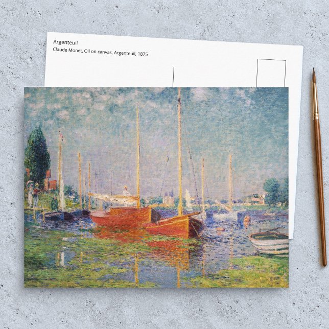 Cartão Postal Claude Monet - Argenteuil (Criador carregado)