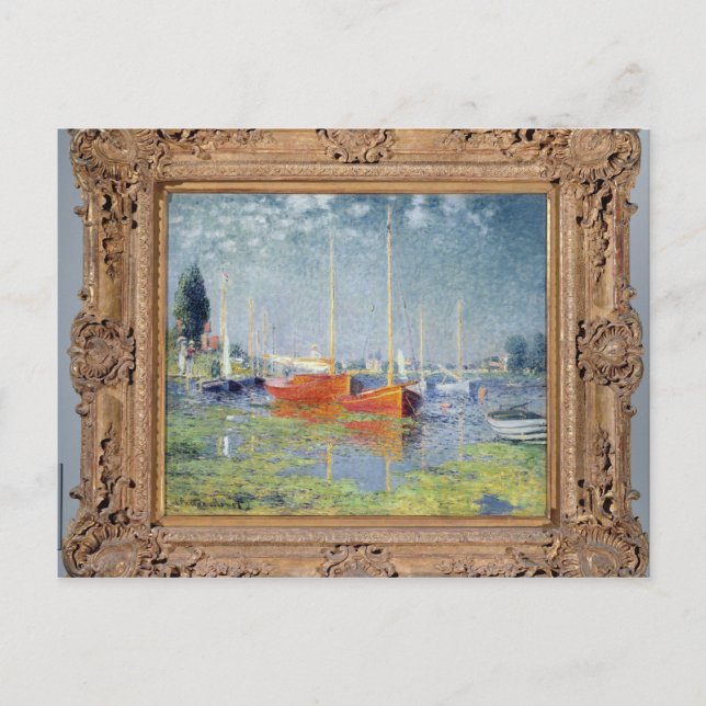 Cartão Postal Claude Monet | Argentina, 1875 (Frente)