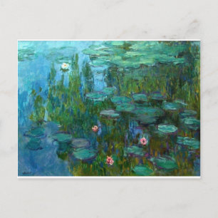 Cartão Postal Claude Monet Artist Painter Destiny Gifts