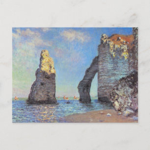Cartão Postal Claude Monet // As algemas de Etretat
