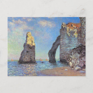 Cartão Postal Claude Monet // As algemas de Etretat