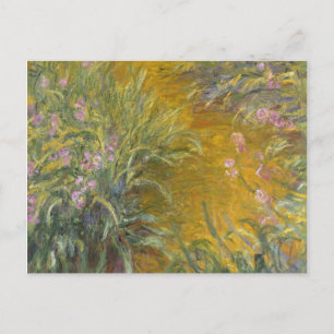 Cartão Postal Claude Monet Caminho através dos irlandeses