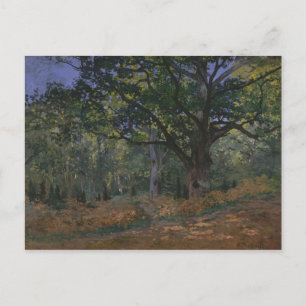 Cartão Postal Claude Monet Carvalho-Bodmer, Fontainebleau Fore