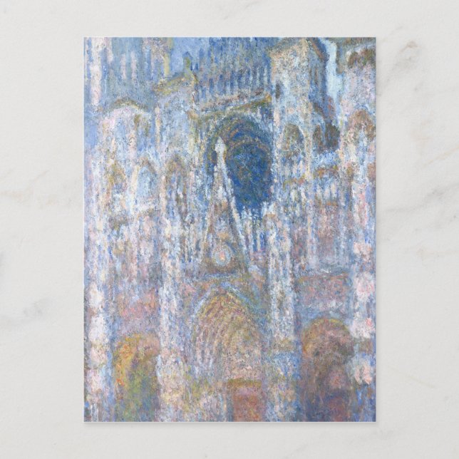 Cartão Postal Claude Monet | Catedral de Rouen (Frente)