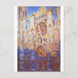 Cartão Postal Claude Monet - catedral de Rouen