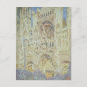 Cartão Postal Claude Monet Catedral de Rouen em Sunset, 1894