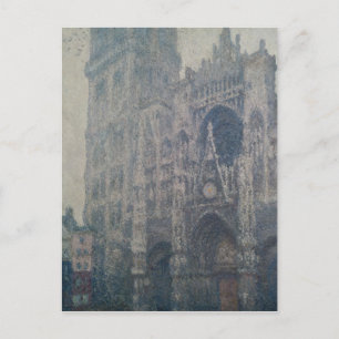 Cartão Postal Claude Monet   Catedral de Rouen, Portal Ocidental