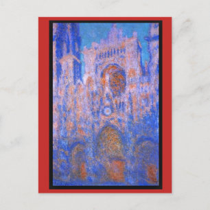 Cartão Postal Claude Monet, Catedral de Rouen, Sinfonia