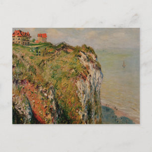 Cartão Postal Claude Monet Cliff em Dieppe, 1882